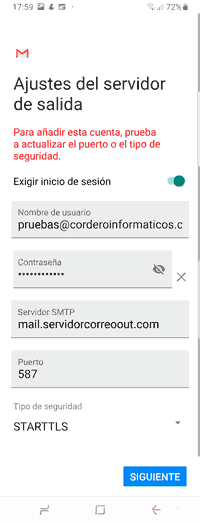 android-servidor-saliente Android servidor saliente