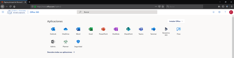 Office 365 Panel