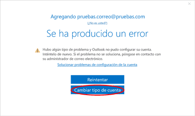 Outlook error