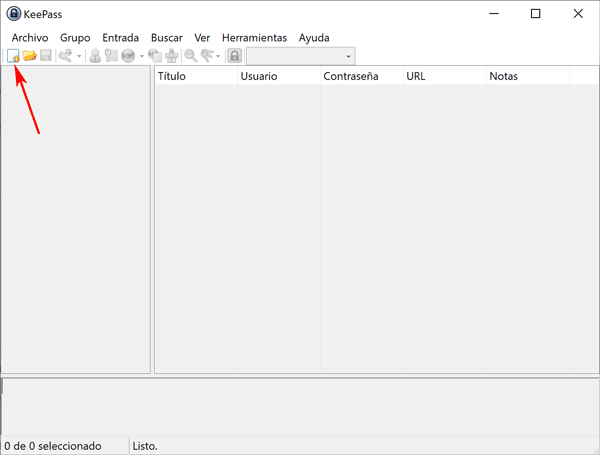 keepass-nueva-base-de-datos Keepass nueva base de datos