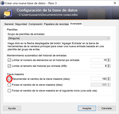 keepass-recordatorio-cambio-password Keepass recordatorio cambio password