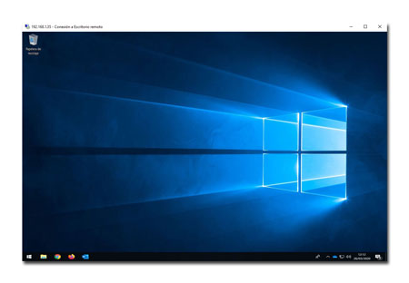 Ventana RDP