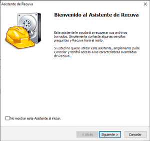 Asistente Recuva