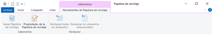 cinta-de-opciones-papelera Cinta de opciones papelera